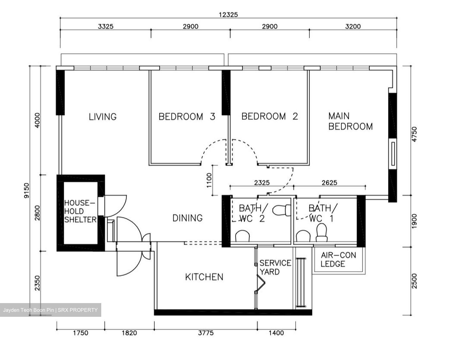 Blk 25A Saint George's Towers (Kallang/Whampoa), HDB 4 Rooms #596373911